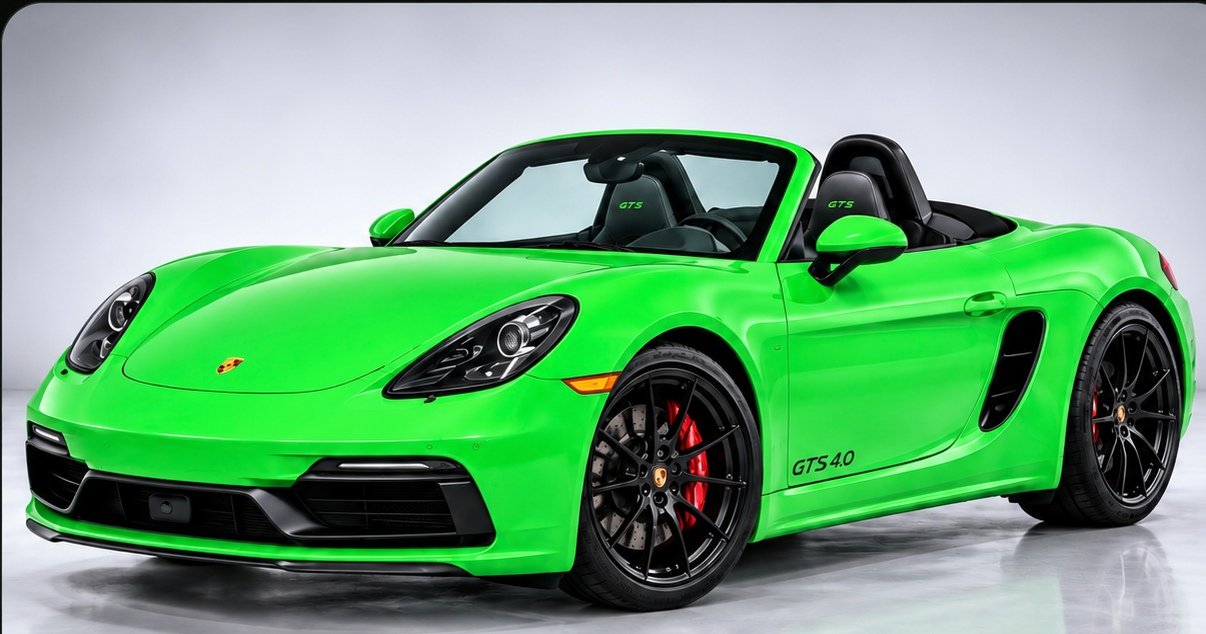 Porsche 718 Boxster GTS rental