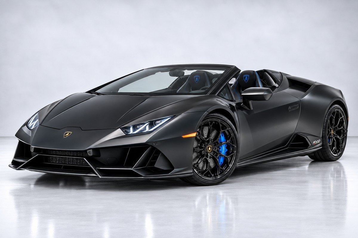 Lamborghini Evo Spyder rental